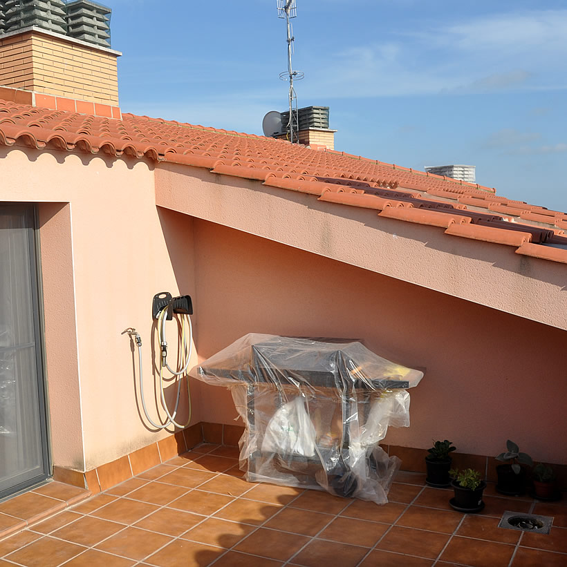 Grande terrasse avec barbecue et équipement bain de soleil Deltebre, Delta de l'Ebre